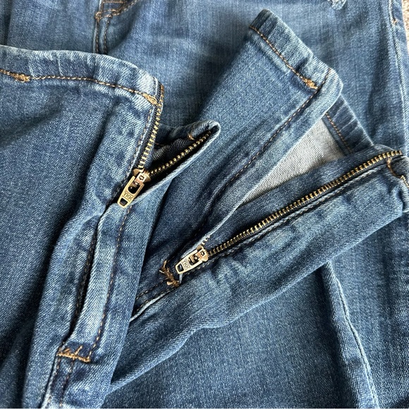 Pistola (29) Tory Distressed Ankle Zip Skinny Jeans - Picture 10 of 14